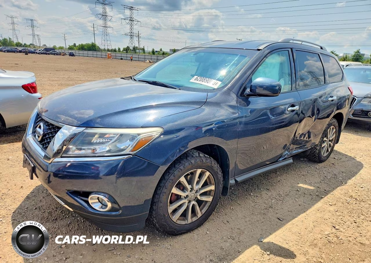 2015 Nissan Pathfinder Sv VIN:5N1AR2MM1FC700454 - 1