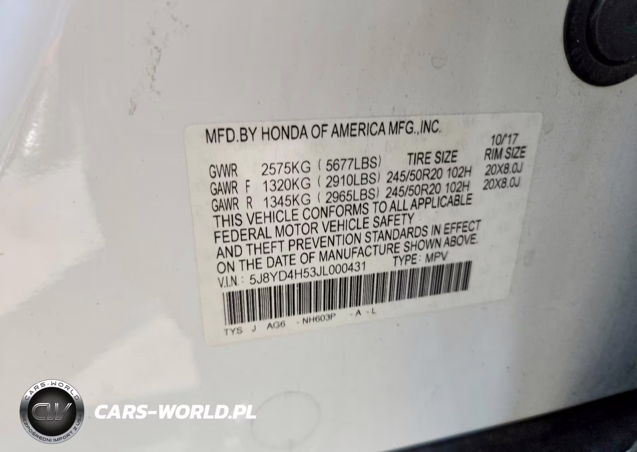 2018 Acura Mdx Technology VIN:5J8YD4H53JL000431 - 13