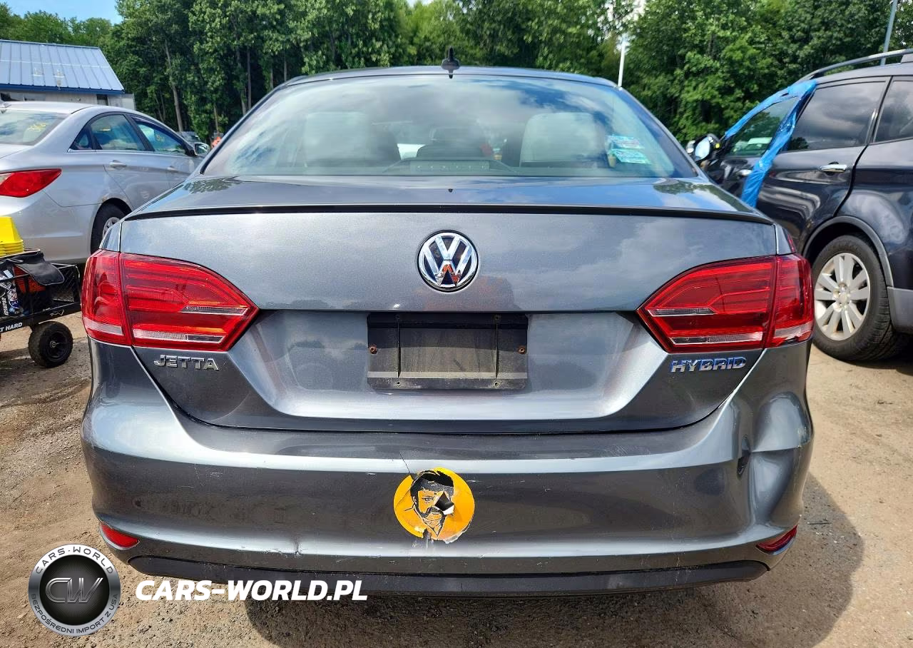 2013 Volkswagen Jetta Hybrid VIN:3VW637AJ8DM263208 - 6