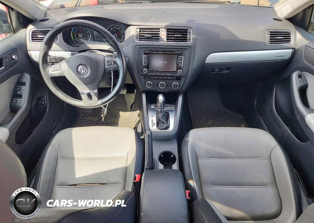 2013 Volkswagen Jetta Hybrid VIN:3VW637AJ8DM263208 - 8