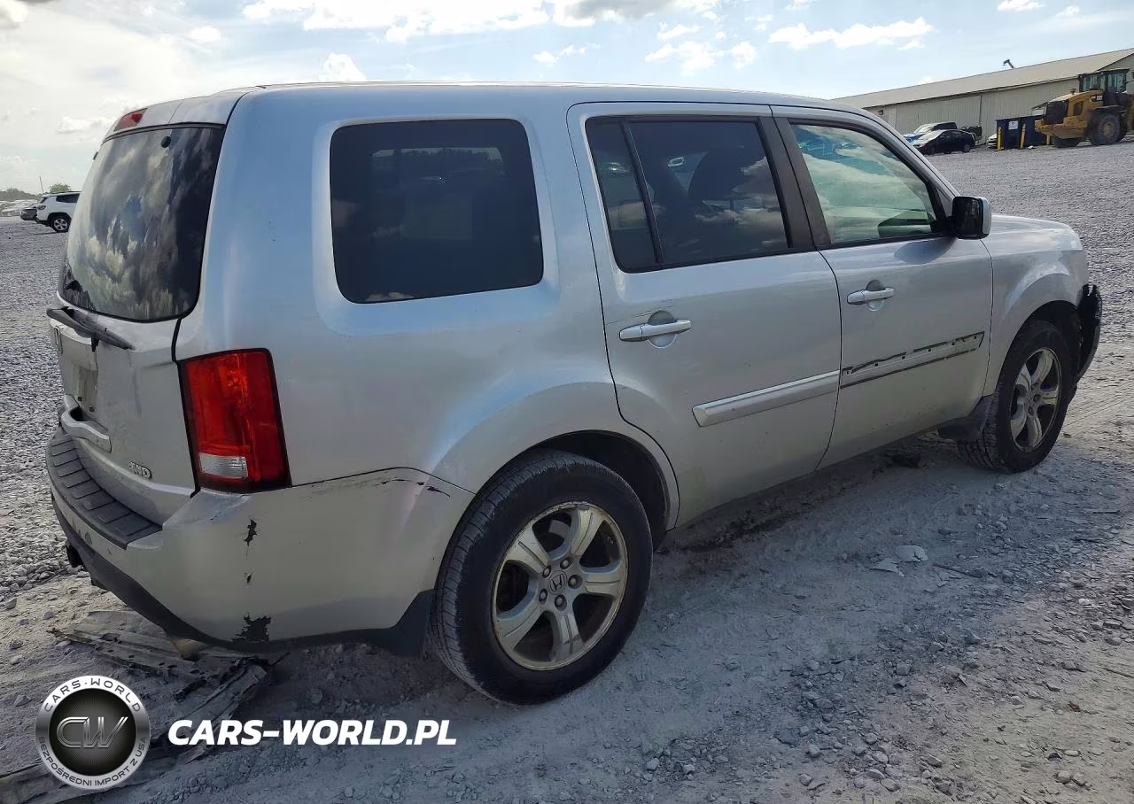 2012 Honda Pilot Ex VIN:5FNYF4H44CB012786 - 3
