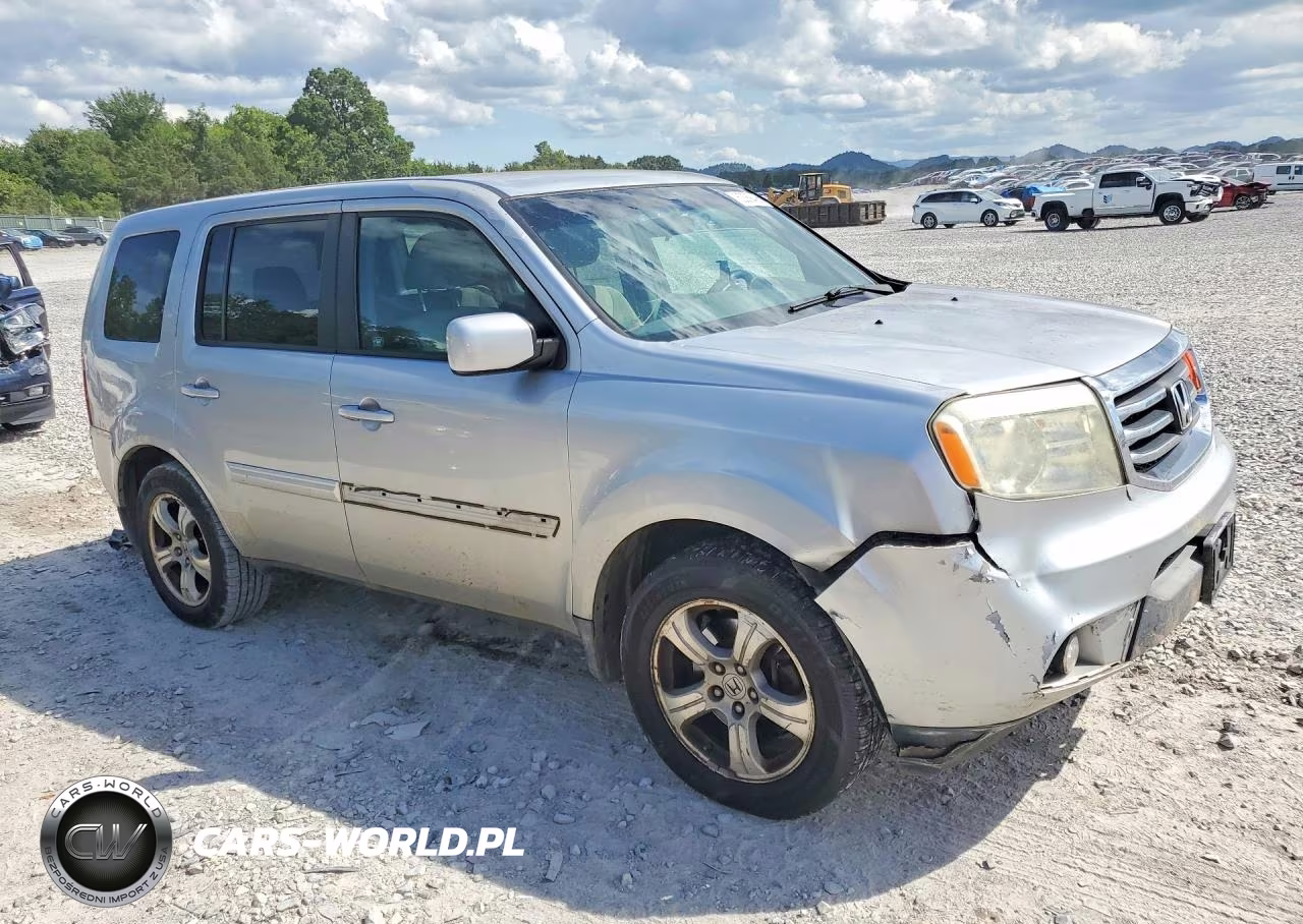 2012 Honda Pilot Ex VIN:5FNYF4H44CB012786 - 4