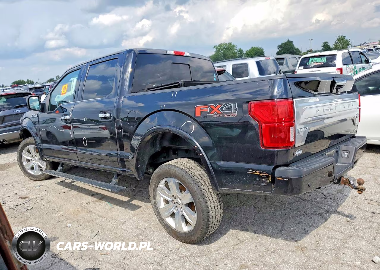 2019 Ford F150 Supercrew VIN:1FTEW1E45KFA11968 - 2