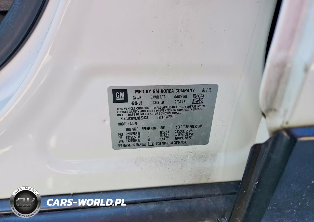 2018 Buick Encore Sport Touring VIN:KL4CJ1SM8JB623138 - 12