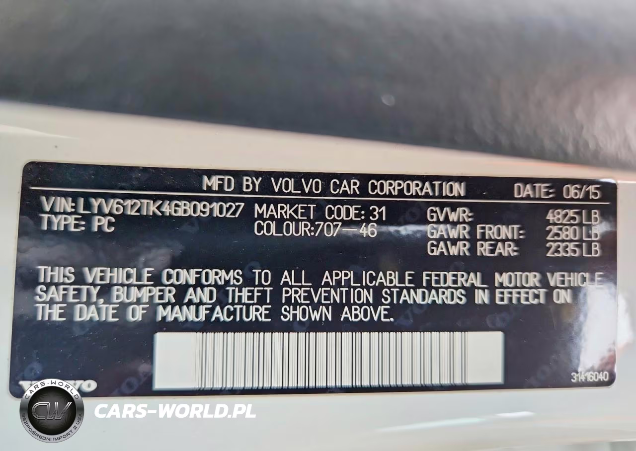 2016 Volvo S60 Premier VIN:LYV612TK4GB091027 - 12