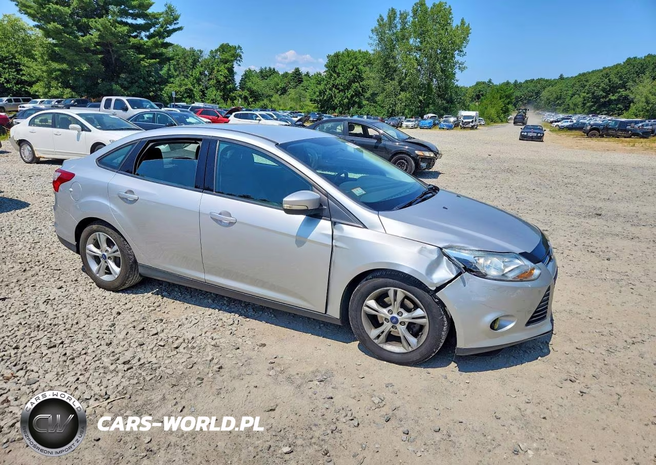 2014 Ford Focus Se VIN:1FADP3F24EL125554 - 4