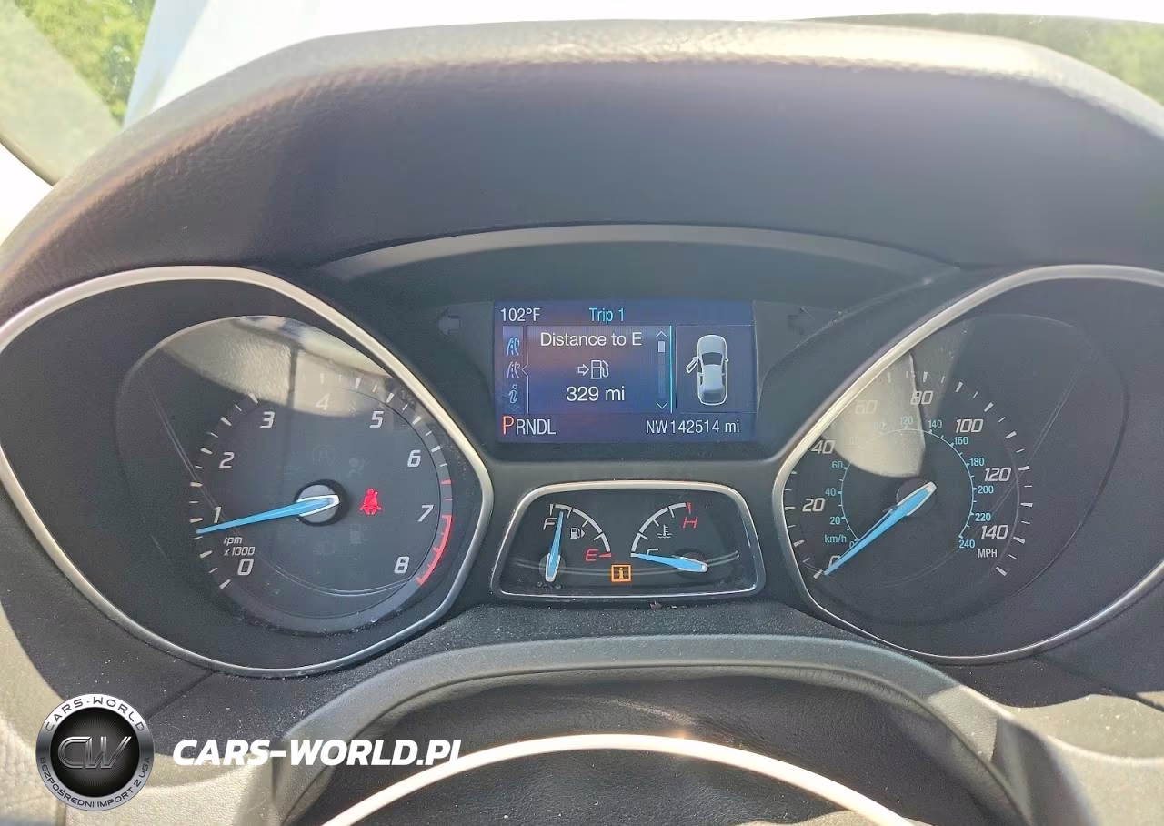 2014 Ford Focus Se VIN:1FADP3F24EL125554 - 9