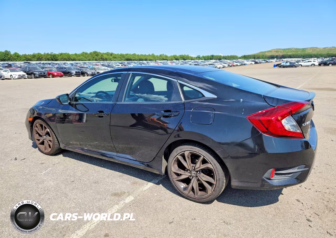 2019 Honda Civic Sport VIN:2HGFC2F8XKH514643 - 2
