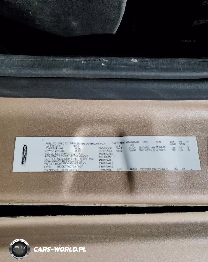 2019 Freightliner Cascadia 126 VIN:3AKJHHDV4KSJW8904 - 10