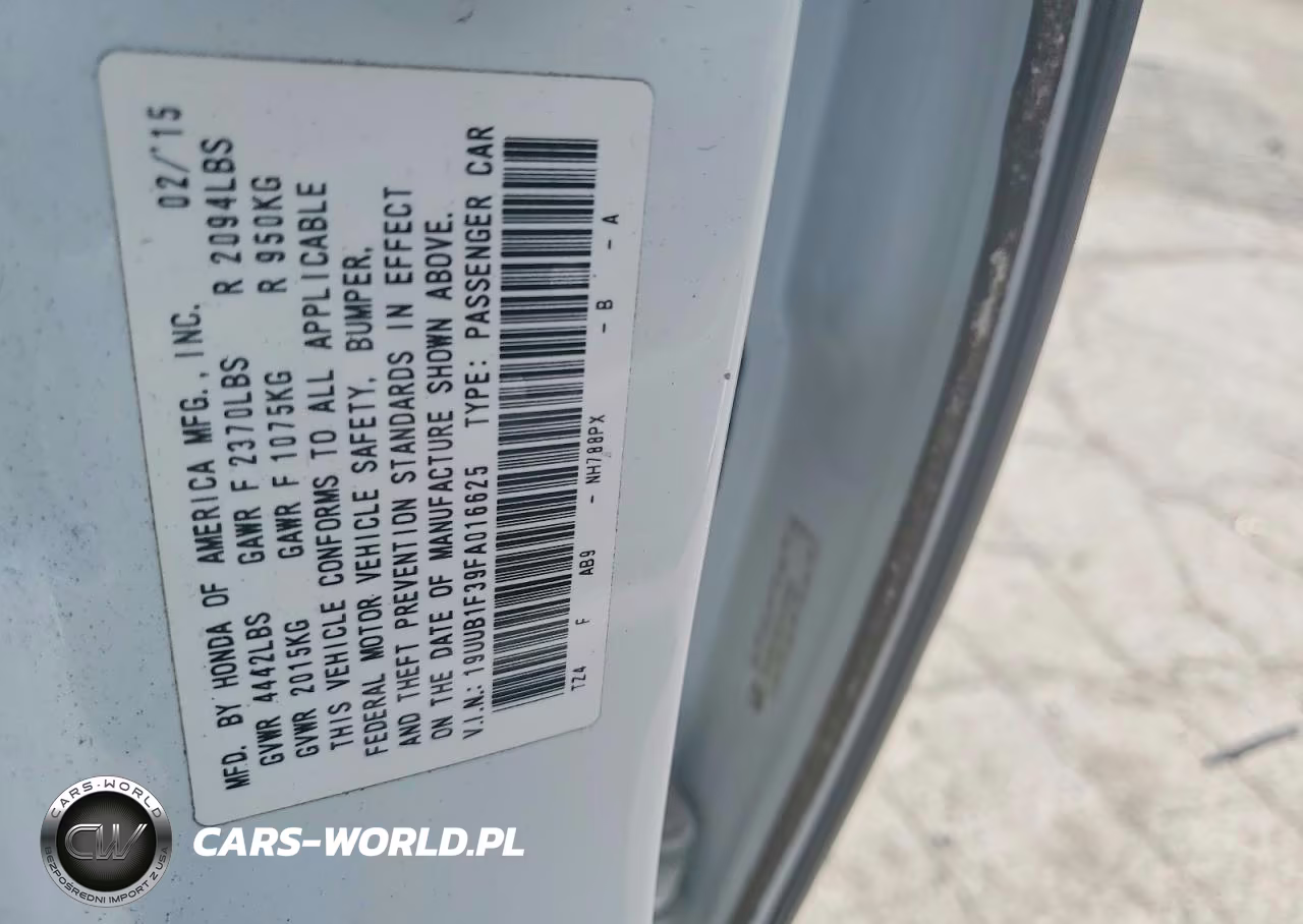 2015 Acura Tlx VIN:19UUB1F39FA016625 - 13