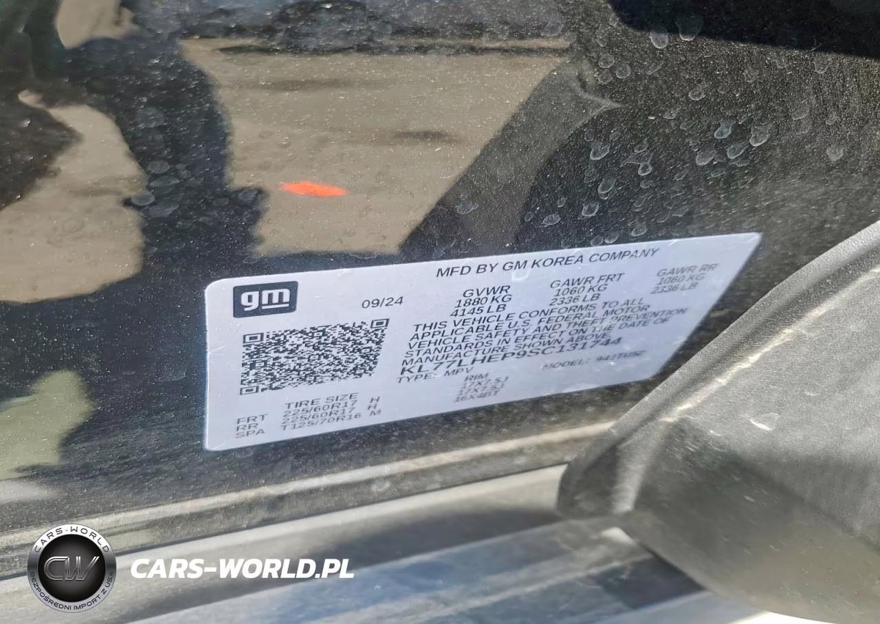 2025 Chevrolet Trax 1Lt VIN:KL77LHEP9SC131744 - 13