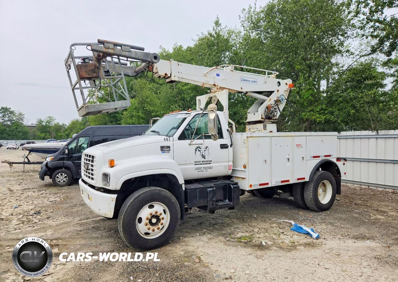 2000 Chevrolet C7 Cable Placer Bucket Truck