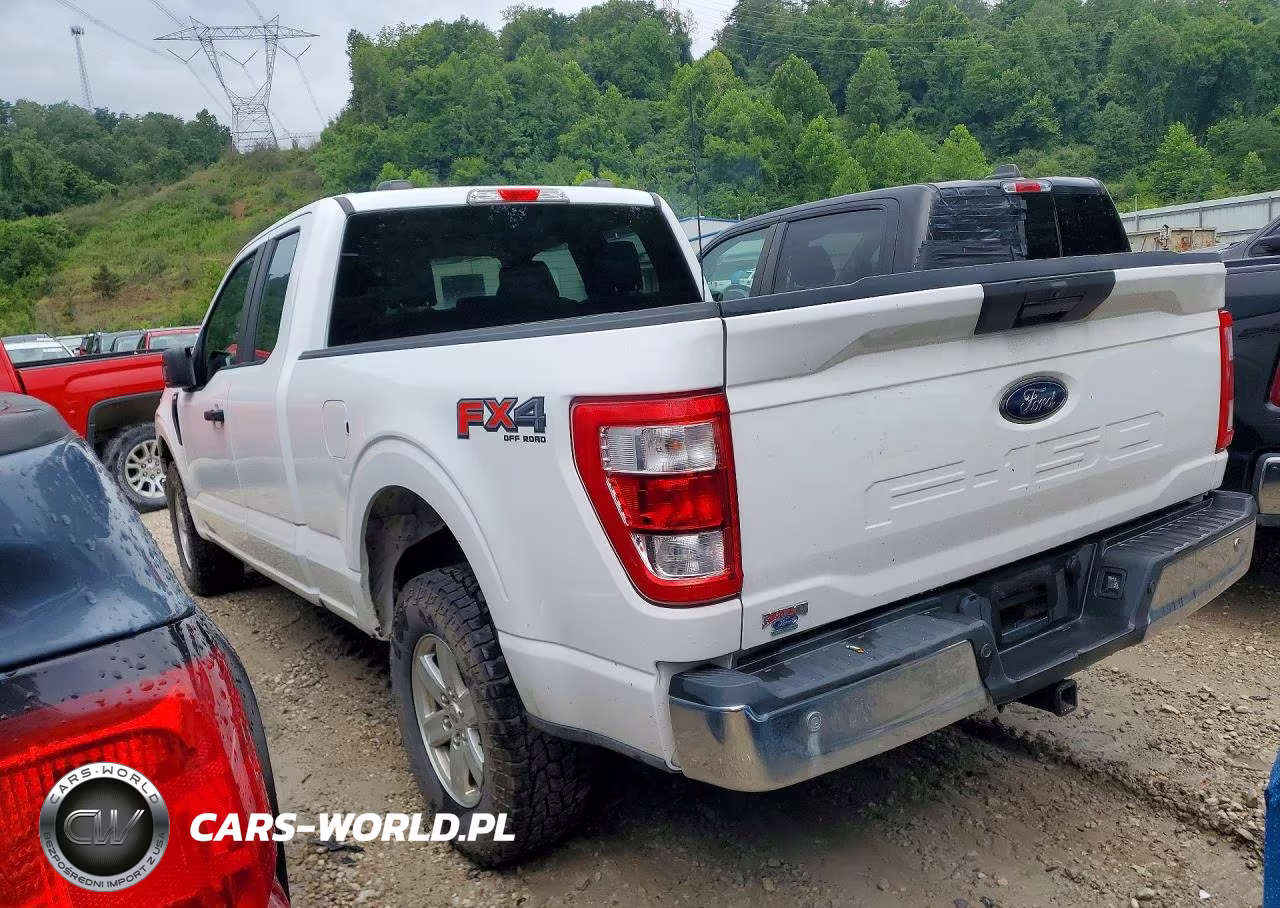 2021 Ford F150 Super Cab VIN:1FTFX1E52MKF14166 - 2
