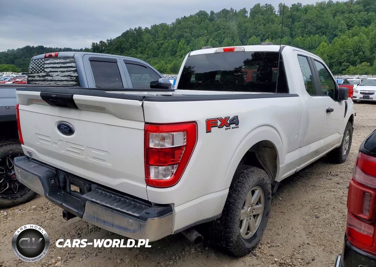 2021 Ford F150 Super Cab VIN:1FTFX1E52MKF14166 - 3