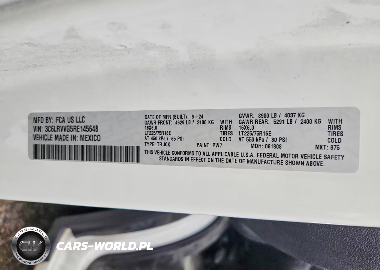 2024 Ram Promaster 2500 2500 Standard VIN:3C6LRVVG5RE145648 - 13
