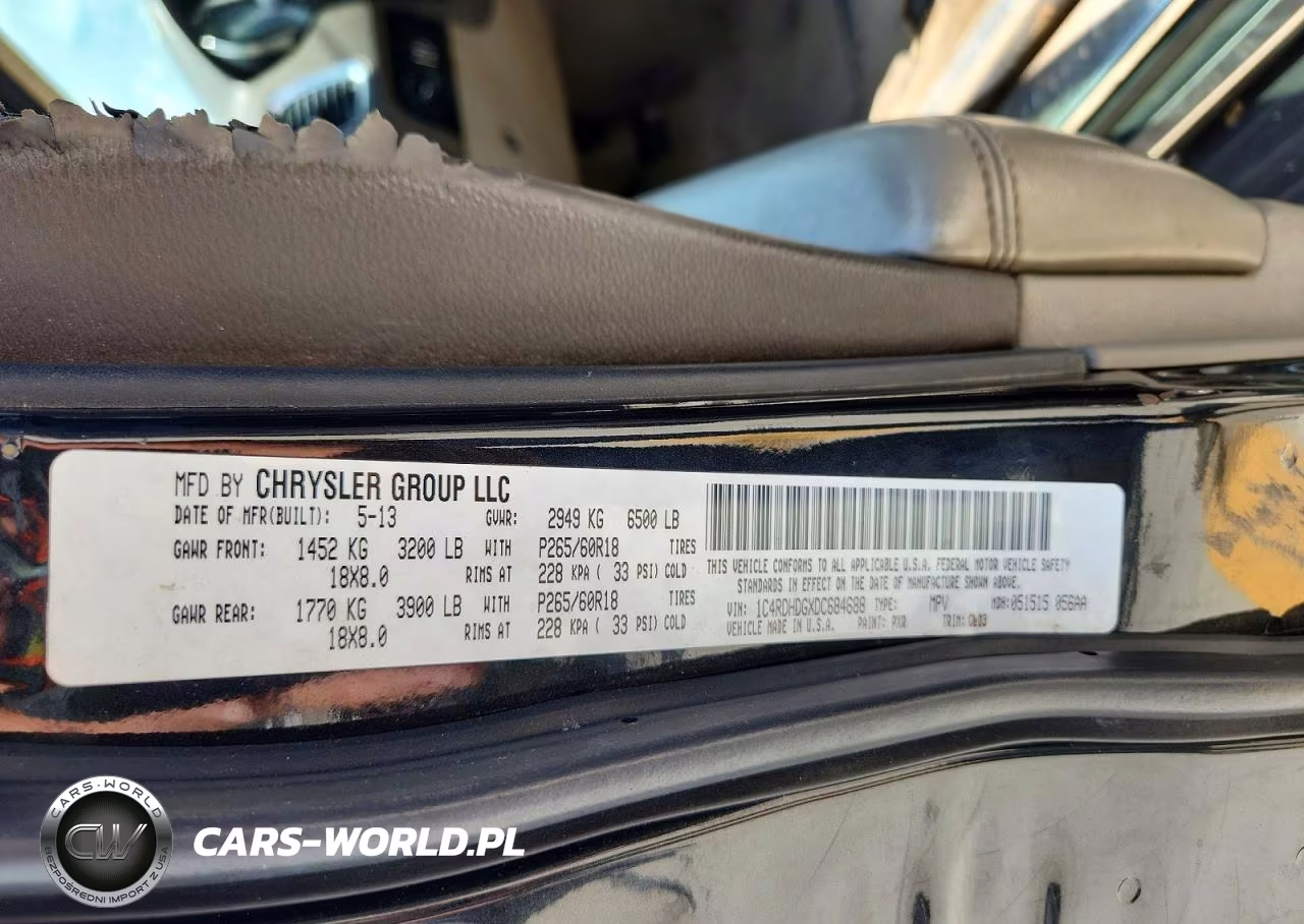2013 Dodge Durango Crew VIN:1C4RDHDGXDC684688 - 13