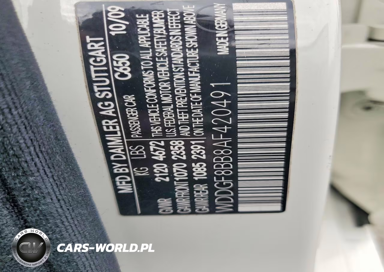 2010 Mercedes-Benz C 300 4Matic VIN:WDDGF8BB8AF420491 - 12