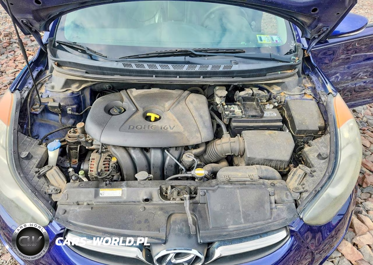 2011 Hyundai Elantra Limited VIN:5NPDH4AE8BH042529 - 11