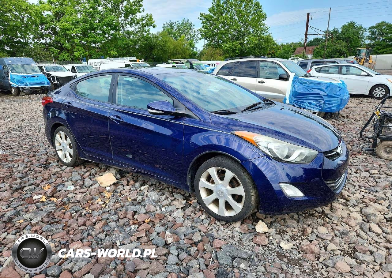 2011 Hyundai Elantra Limited VIN:5NPDH4AE8BH042529 - 4
