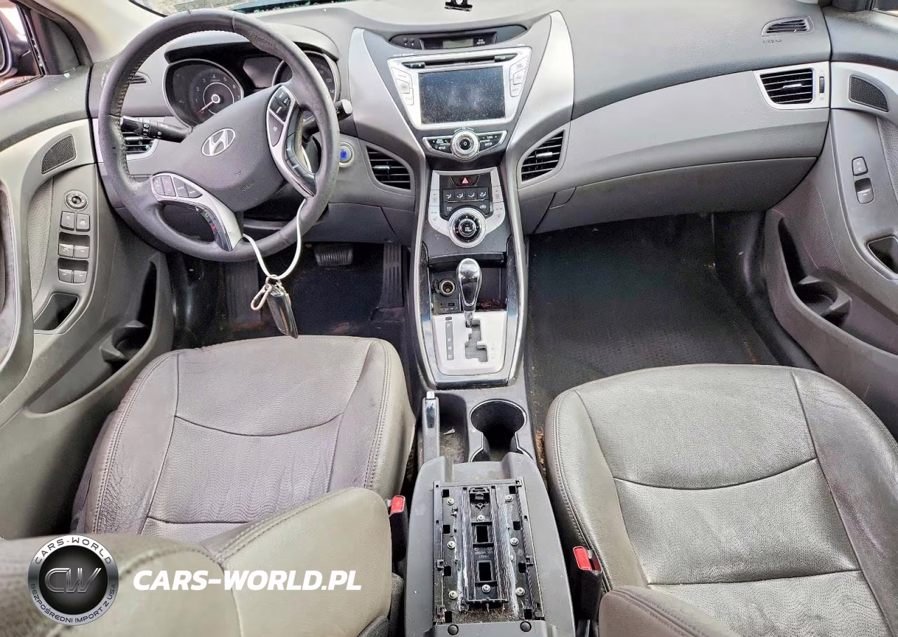 2011 Hyundai Elantra Limited VIN:5NPDH4AE8BH042529 - 8