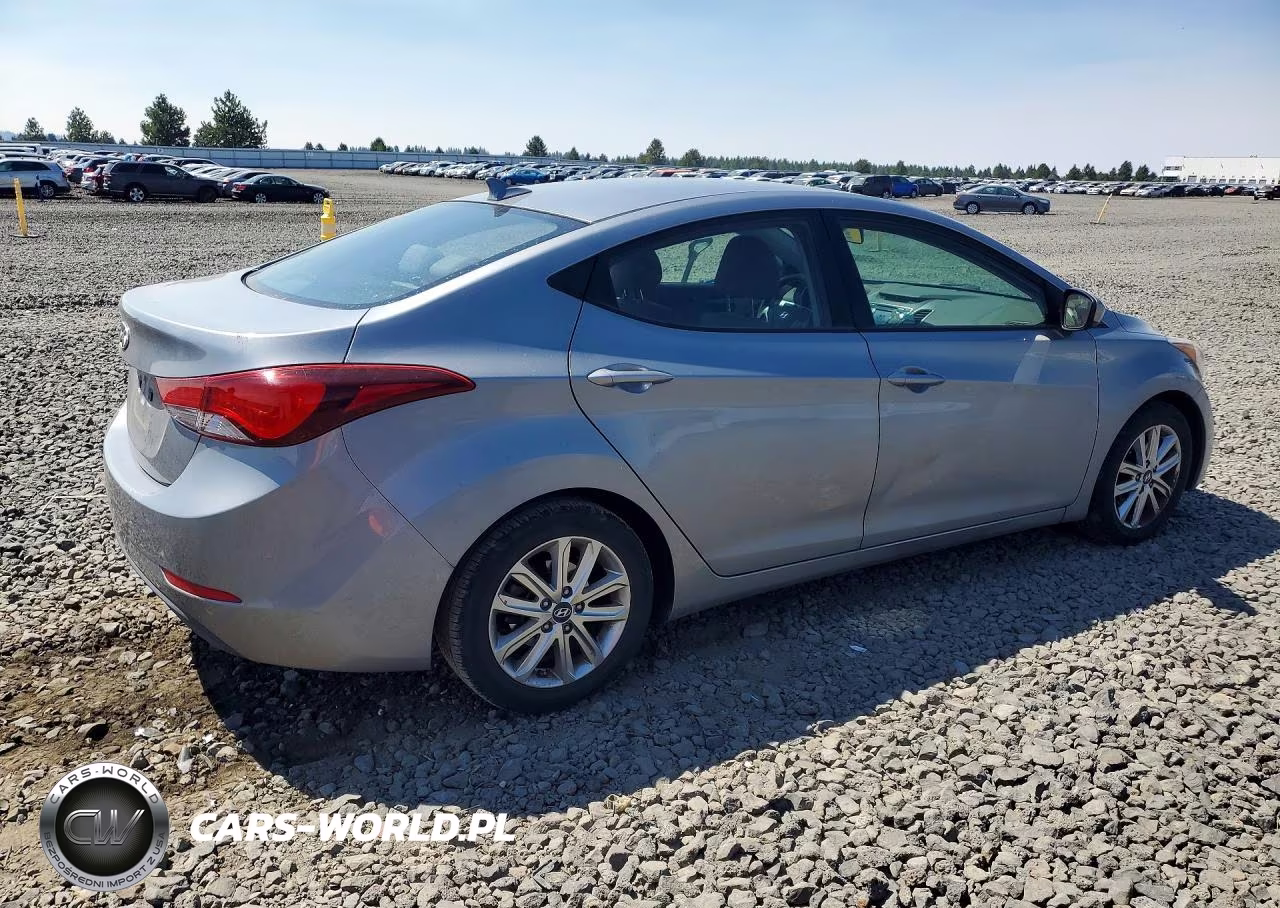 2015 Hyundai Elantra Se VIN:KMHDH4AE0FU234888 - 3