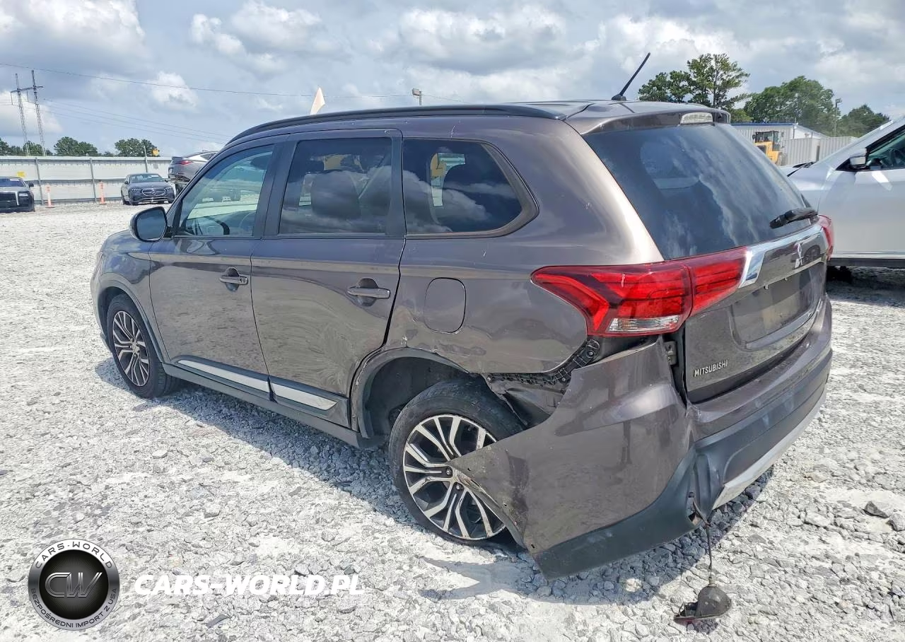 2016 Mitsubishi Outlander Se VIN:JA4AD3A35GZ029187 - 2