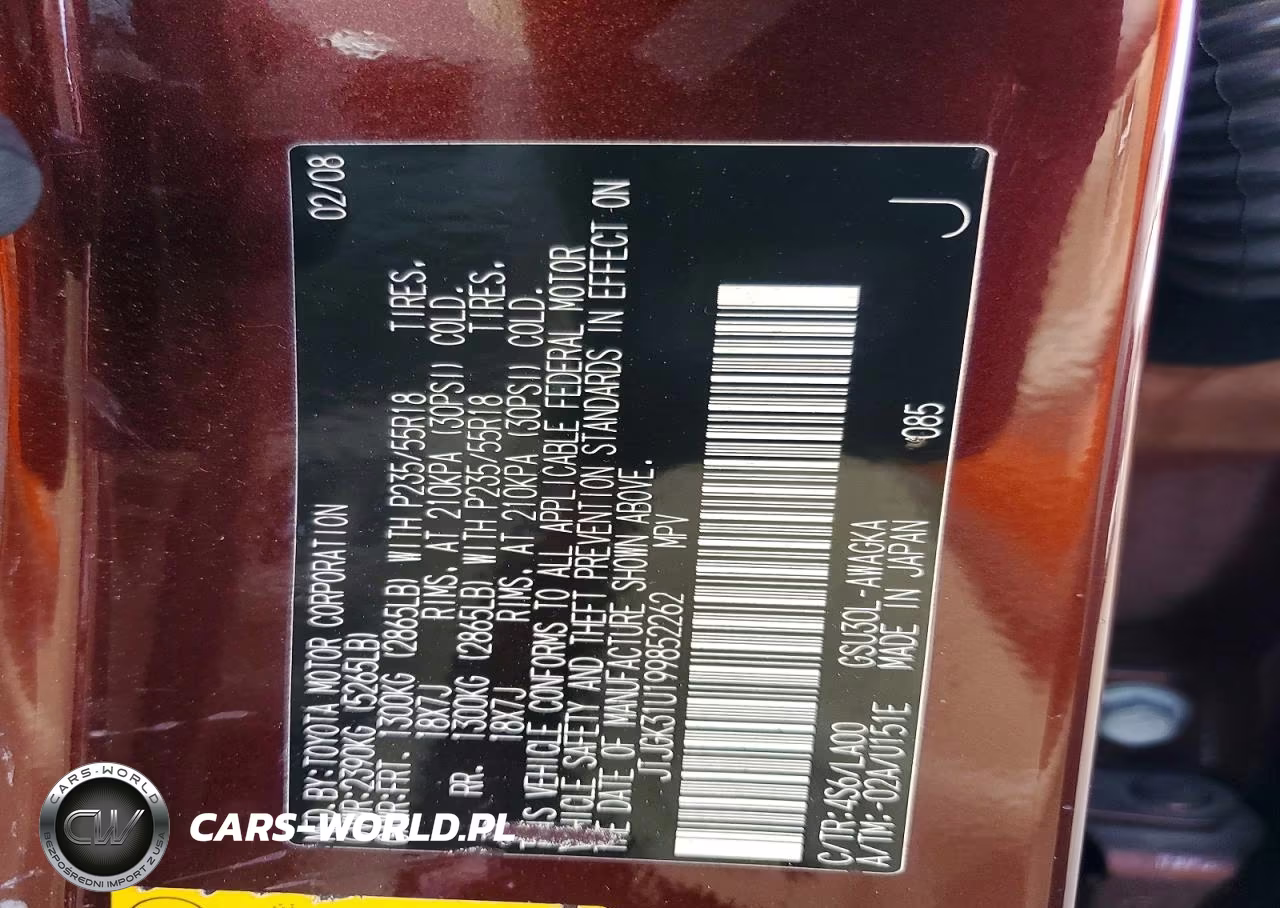 2009 Lexus Rx 350 VIN:JTJGK31U199852262 - 13