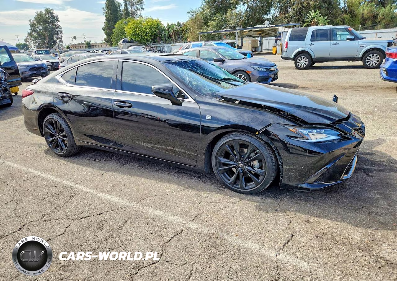 2021 Lexus Es 350 F Sport VIN:58AHZ1B1XMU100954 - 4