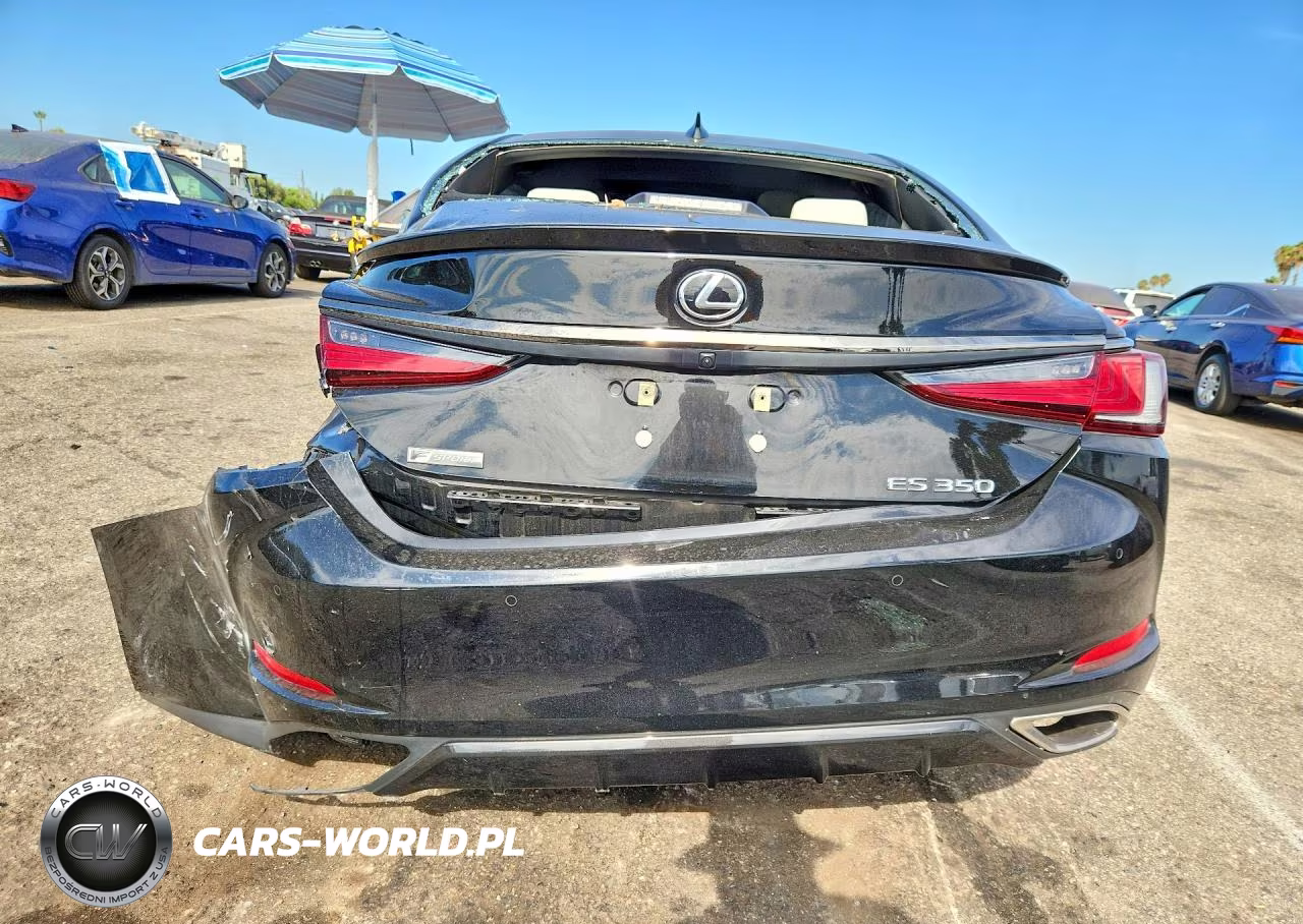 2021 Lexus Es 350 F Sport VIN:58AHZ1B1XMU100954 - 6