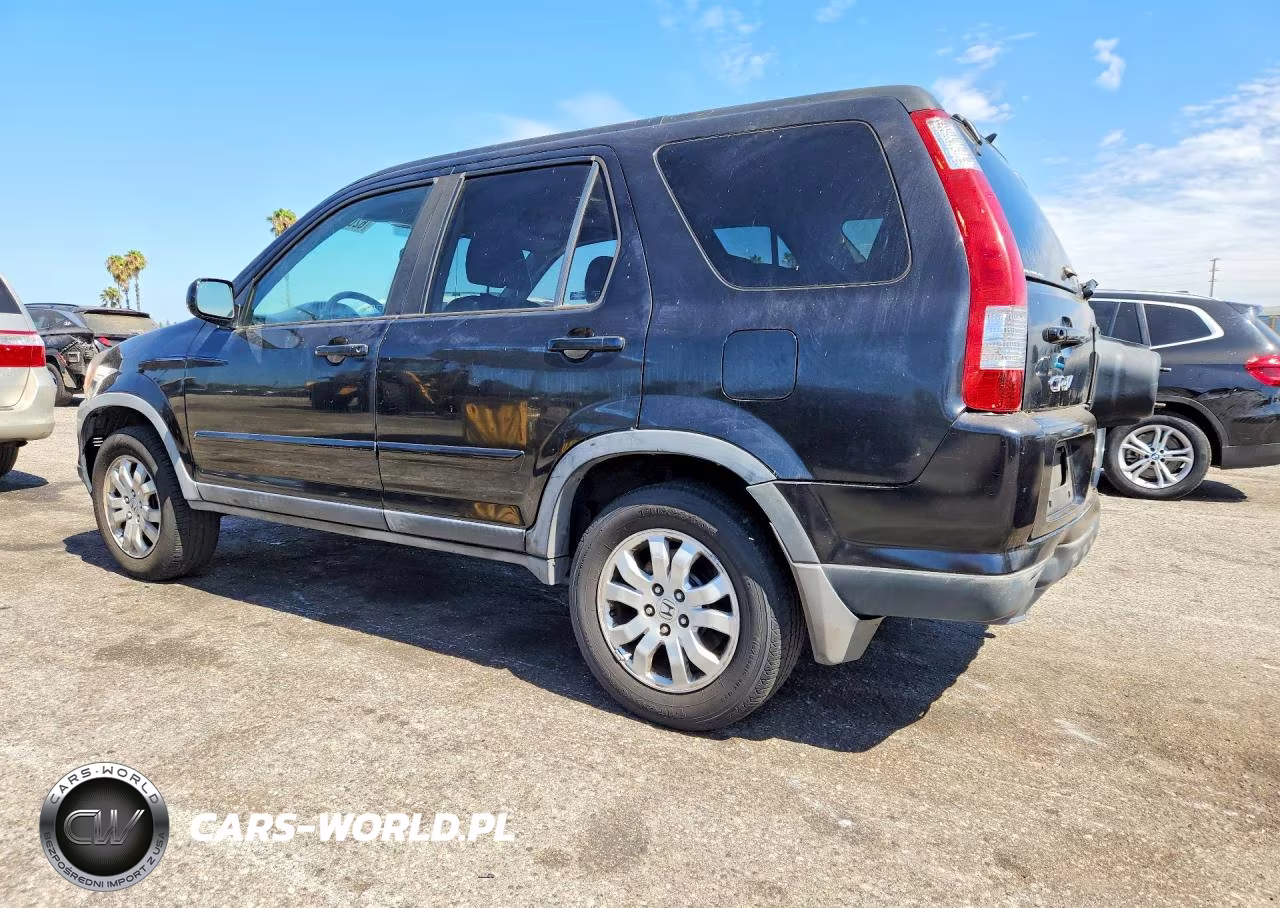 2006 Honda Cr-V Se VIN:JHLRD78946C021628 - 2