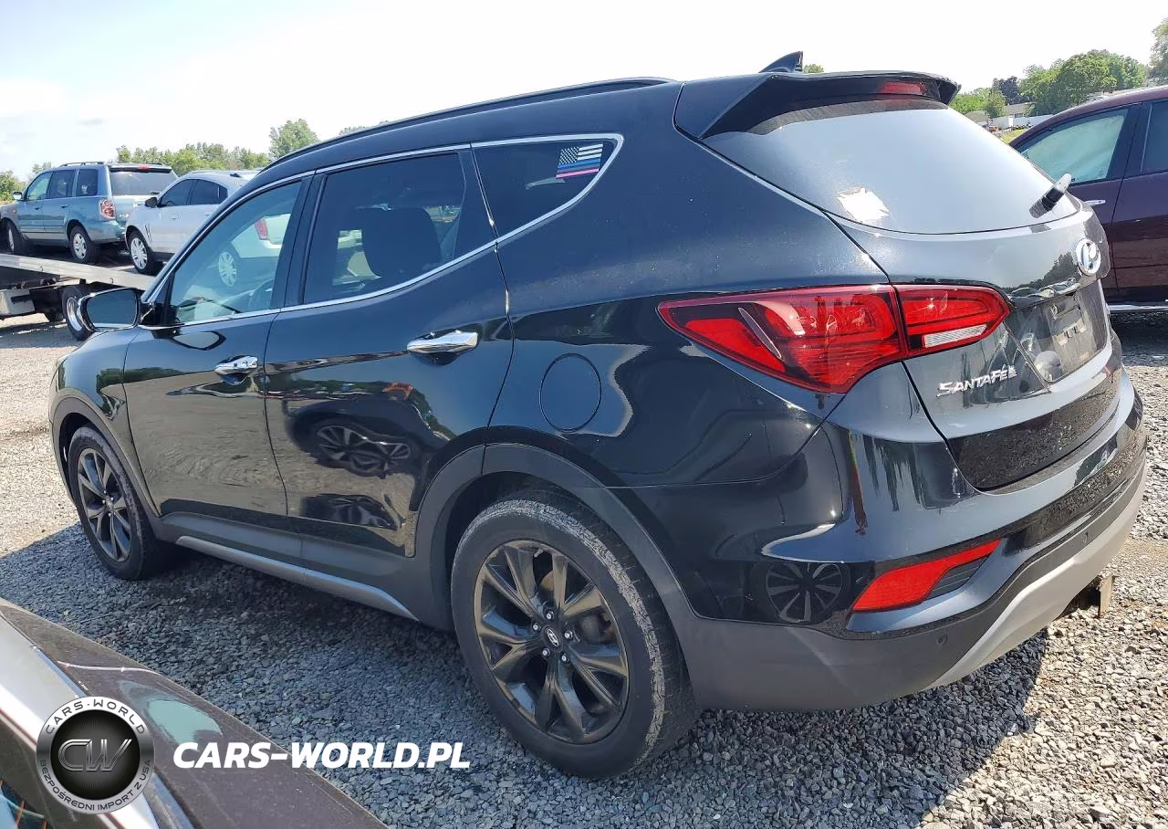 2017 Hyundai Santa Fe Sport 2.0T Ultimate VIN:5XYZWDLA9HG395044 - 2