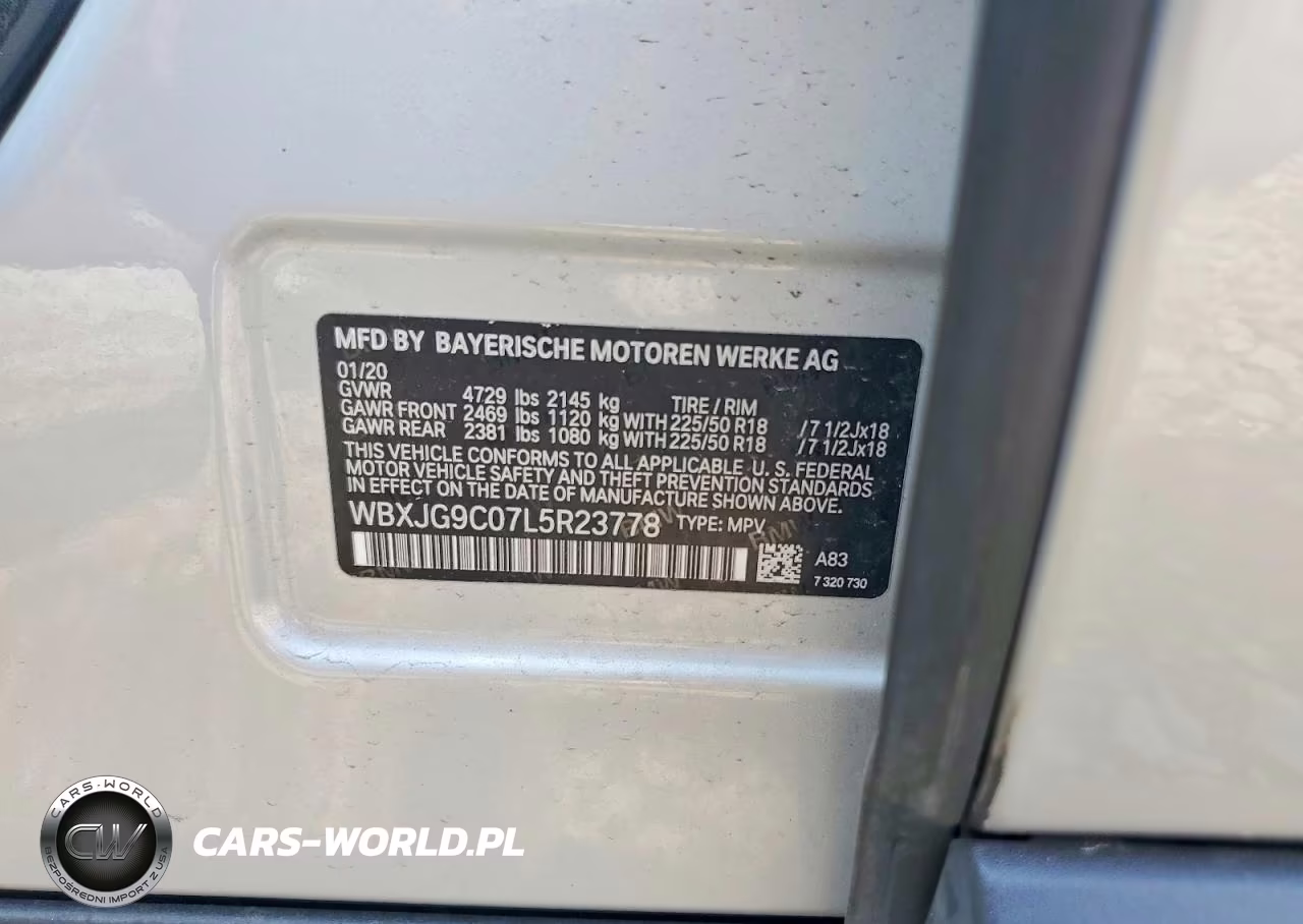 2020 BMW X1 xDrive28I VIN:WBXJG9C07L5R23778 - 13