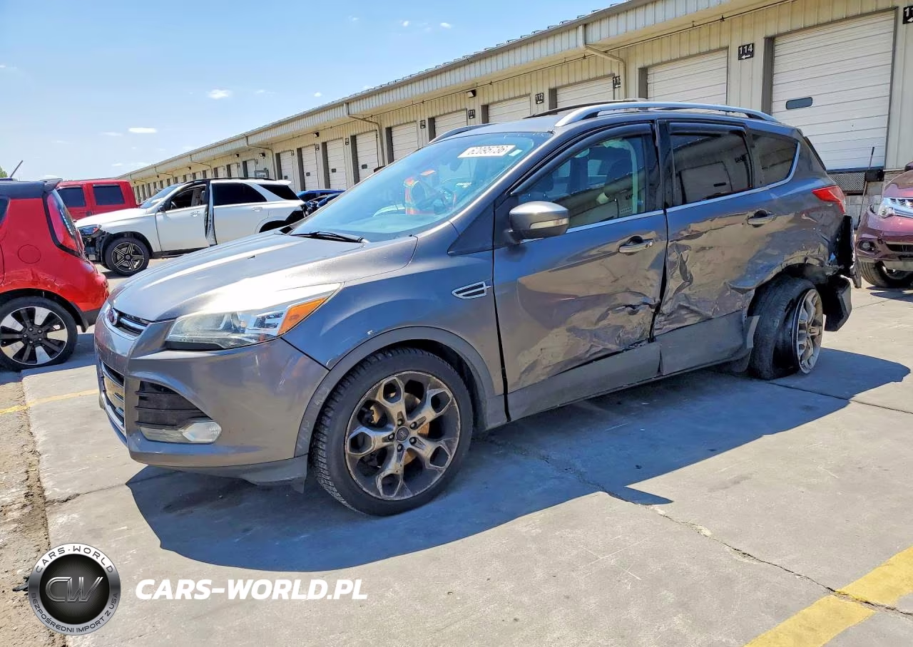 2013 Ford Escape Titanium VIN:1FMCU0J91DUD75825 - 1