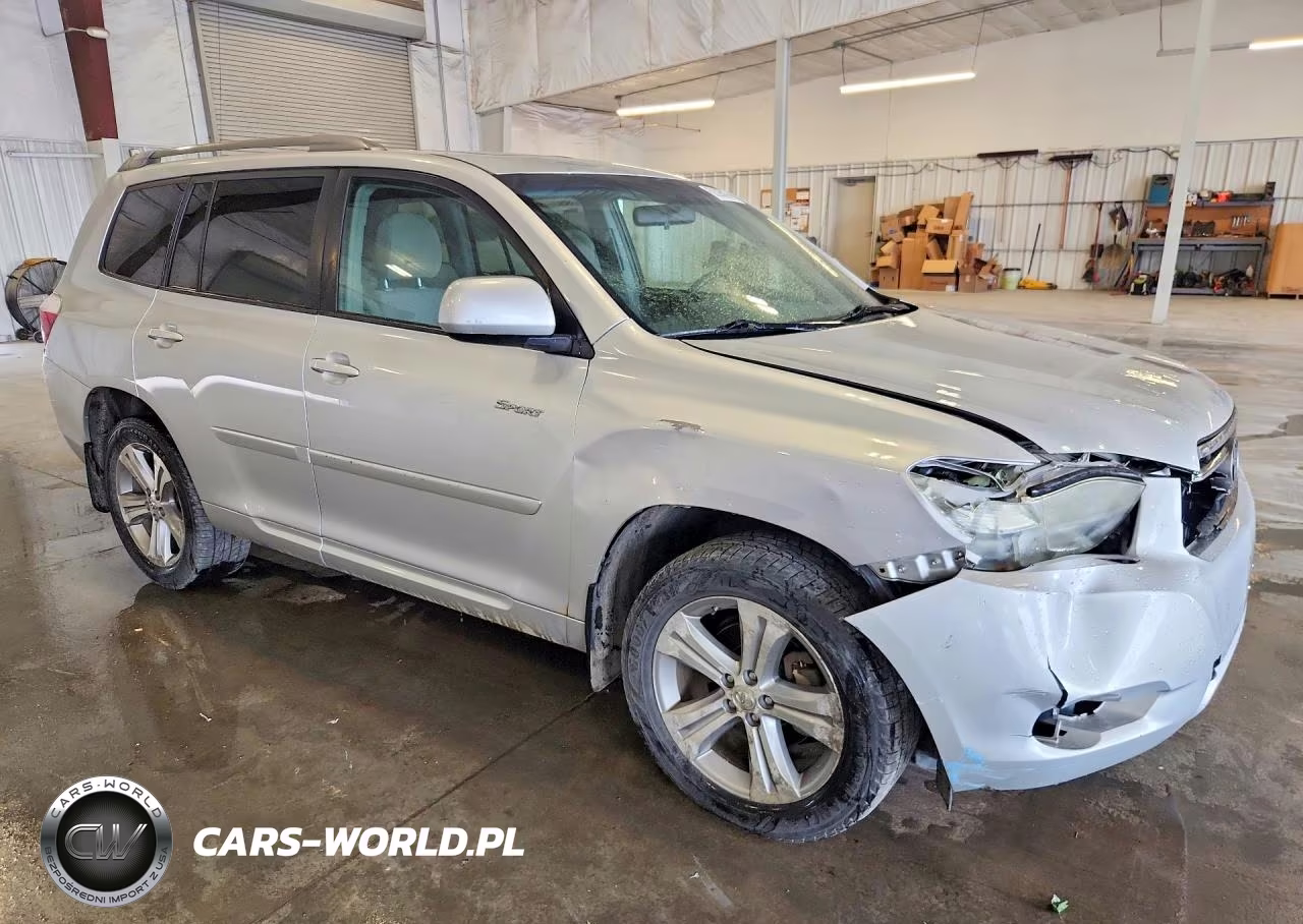 2008 Toyota Highlander Sport VIN:JTEES43A782101849 - 4
