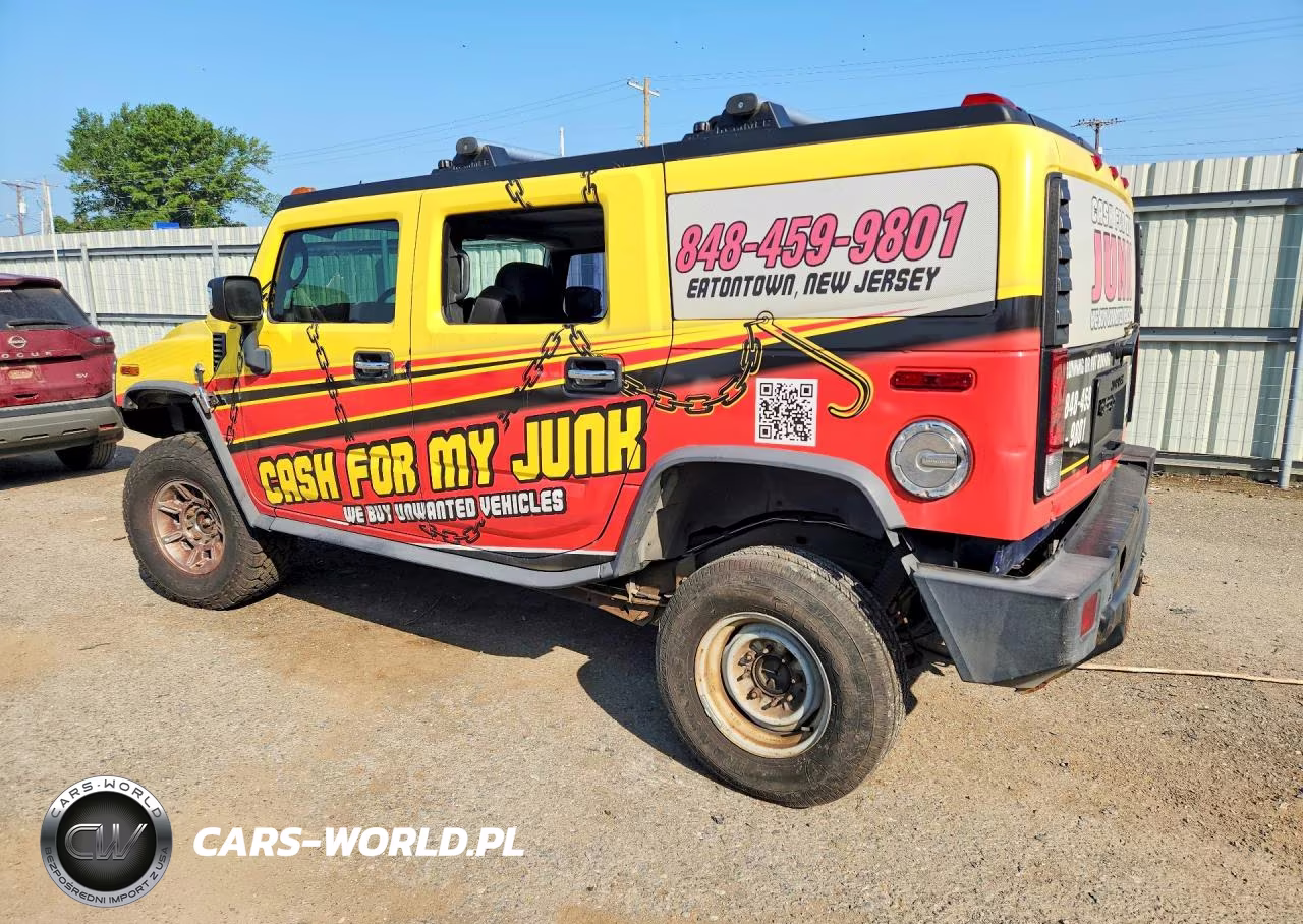 2007 Hummer H2 Suv VIN:5GRGN23U07H109630 - 2