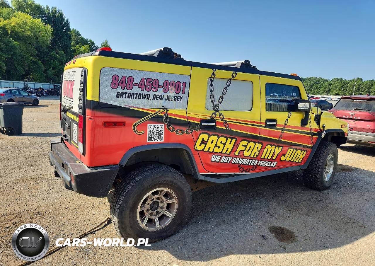 2007 Hummer H2 Suv VIN:5GRGN23U07H109630 - 3