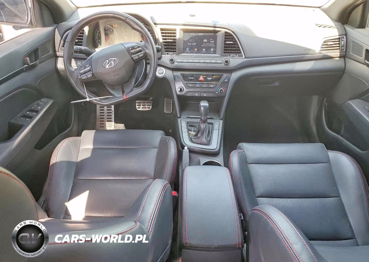 2018 Hyundai Elantra Sport VIN:KMHD04LB0JU451103 - 8