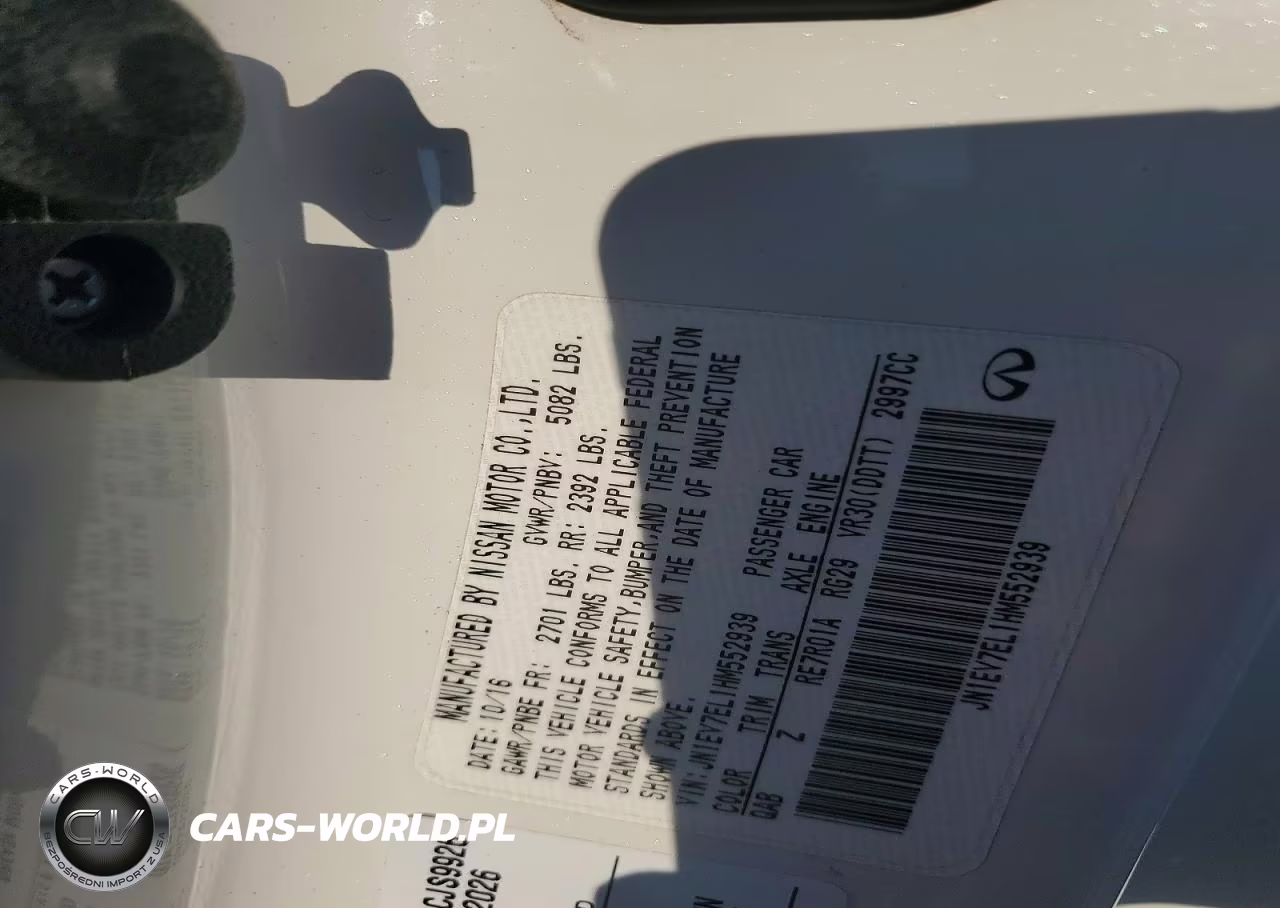 2017 Infiniti Q60 3.0T Sport VIN:JN1EV7EL1HM552939 - 12