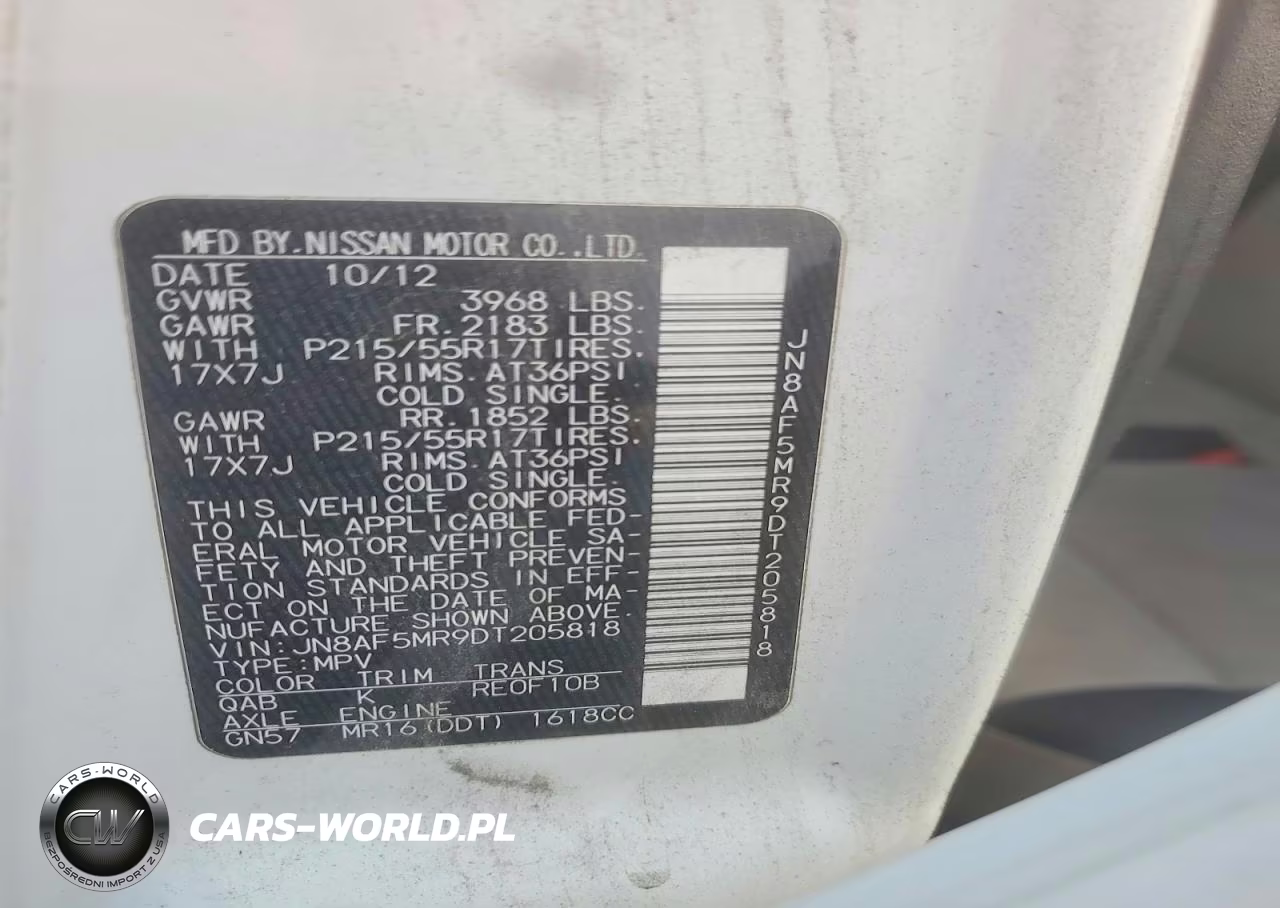 2013 Nissan Juke S VIN:JN8AF5MR9DT205818 - 13