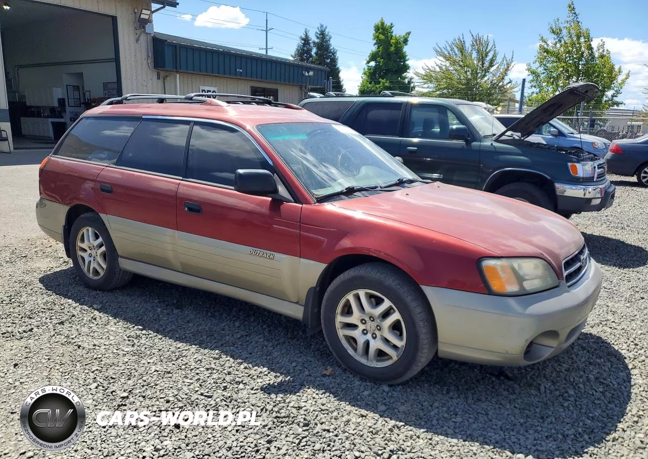 2002 Subaru Legacy Outback Awp VIN:4S3BH675827645396 - 4