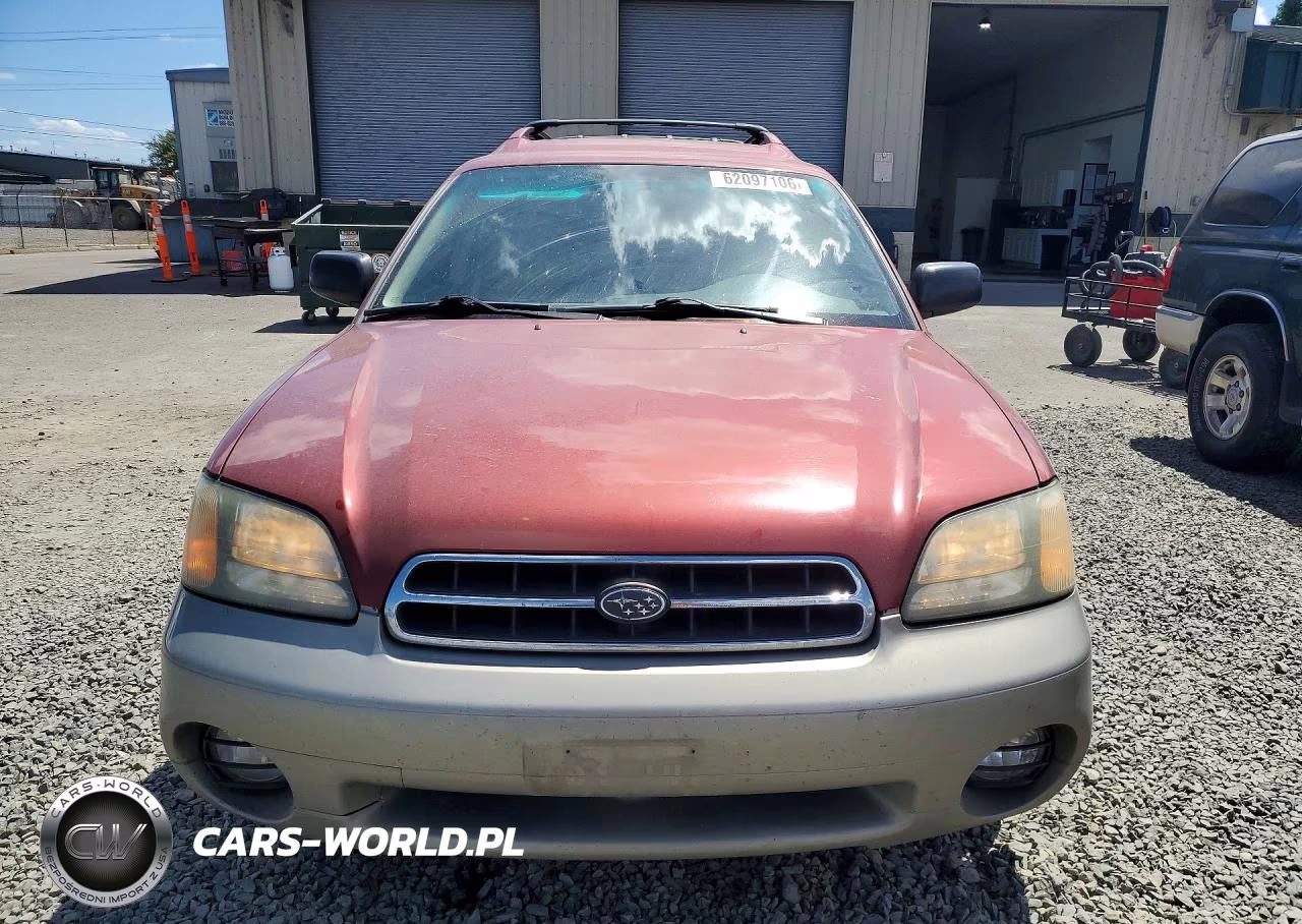 2002 Subaru Legacy Outback Awp VIN:4S3BH675827645396 - 5