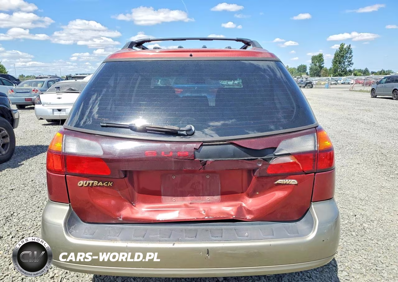 2002 Subaru Legacy Outback Awp VIN:4S3BH675827645396 - 6