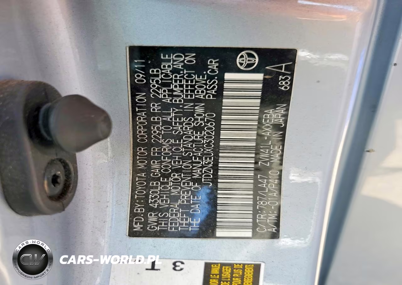 2012 Toyota Prius V Five VIN:JTDZN3EUXC3020670 - 12