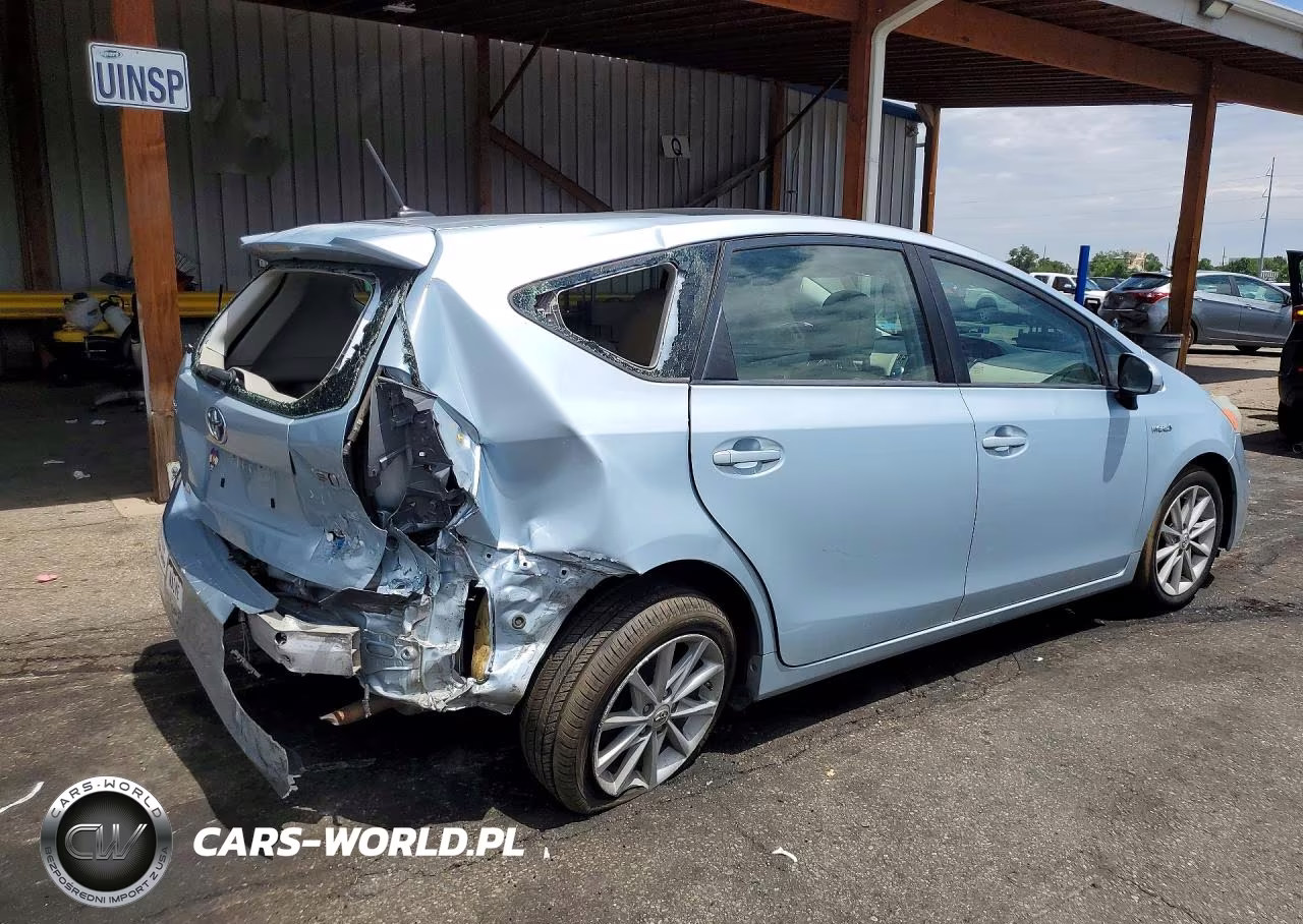 2012 Toyota Prius V Five VIN:JTDZN3EUXC3020670 - 3