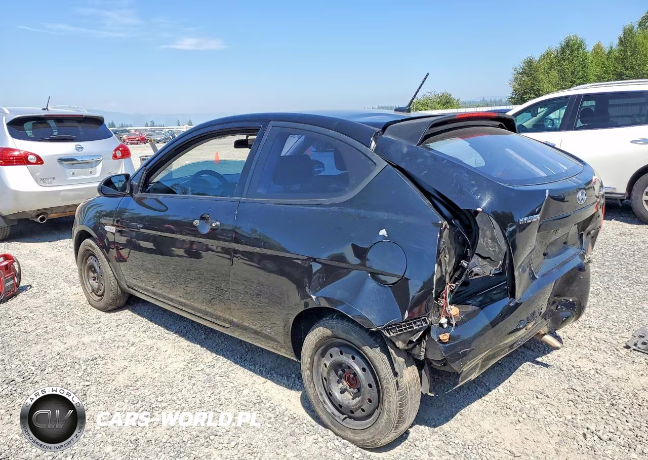 2008 Hyundai Accent Gs VIN:KMHCM36C48U086031 - 2