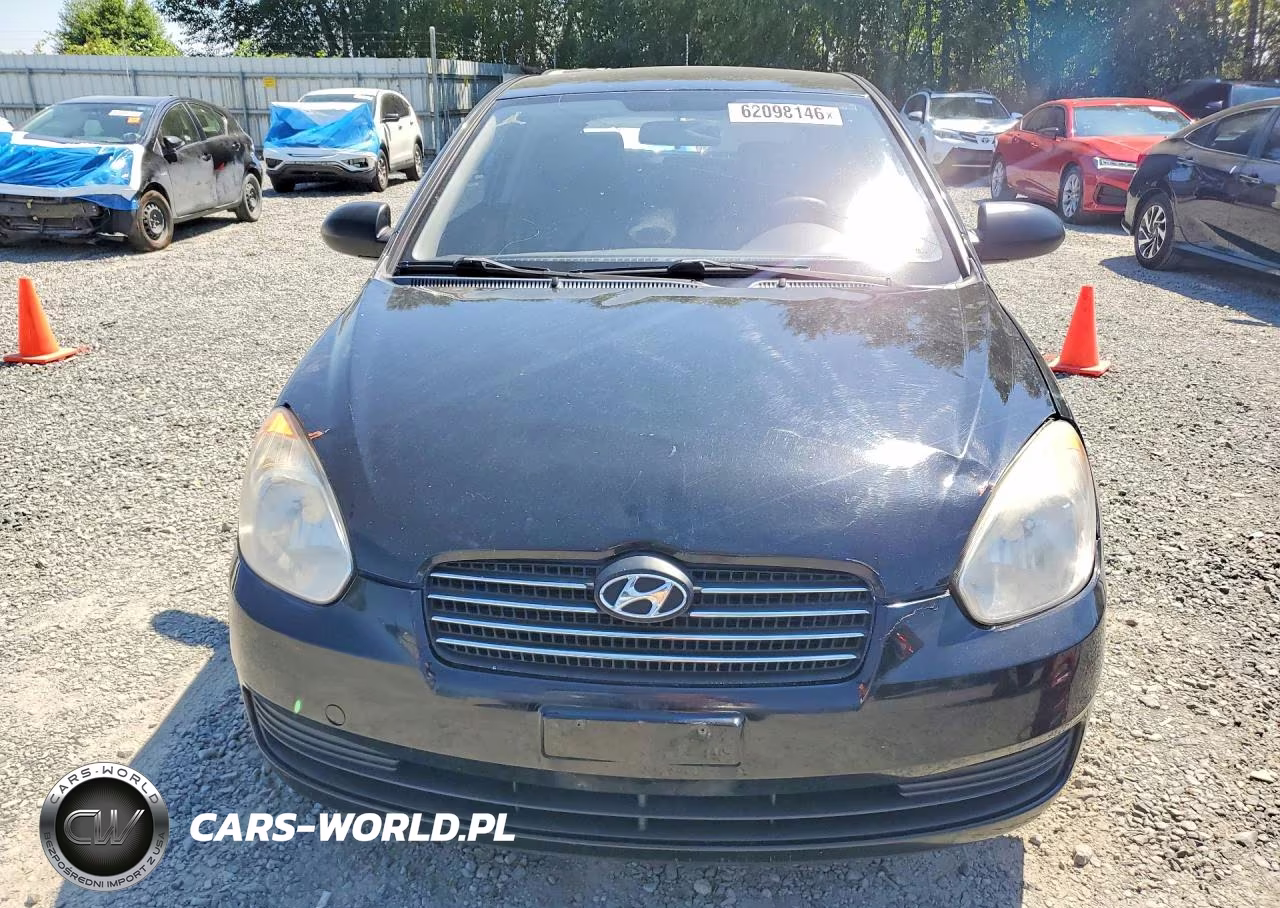2008 Hyundai Accent Gs VIN:KMHCM36C48U086031 - 5
