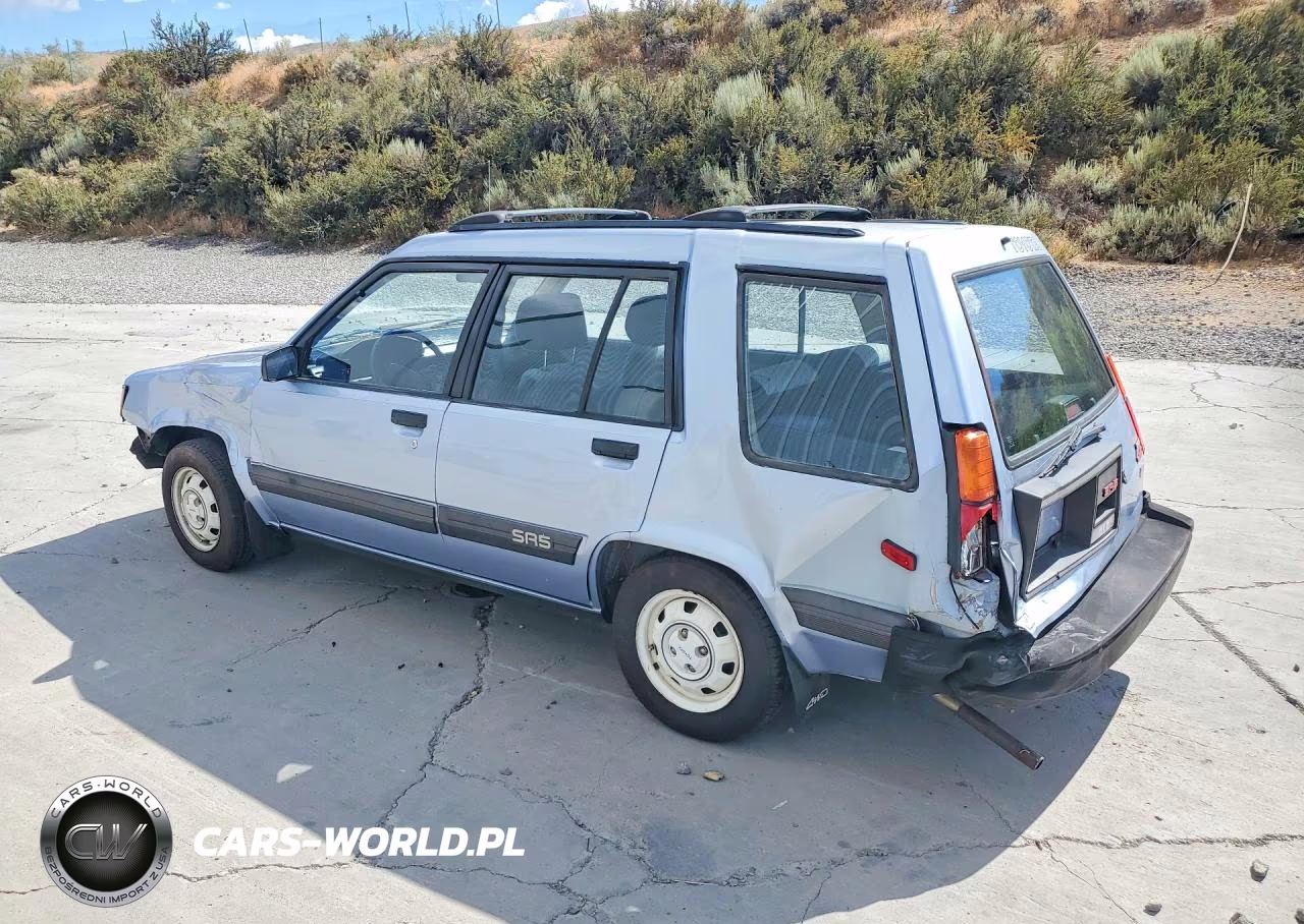 1987 Toyota Tercel Sr5 VIN:JT2AL35W6H0290517 - 2