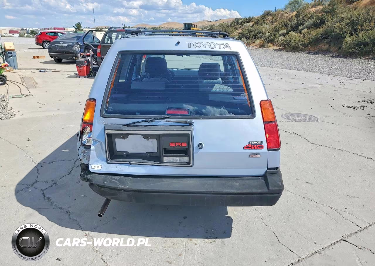 1987 Toyota Tercel Sr5 VIN:JT2AL35W6H0290517 - 6
