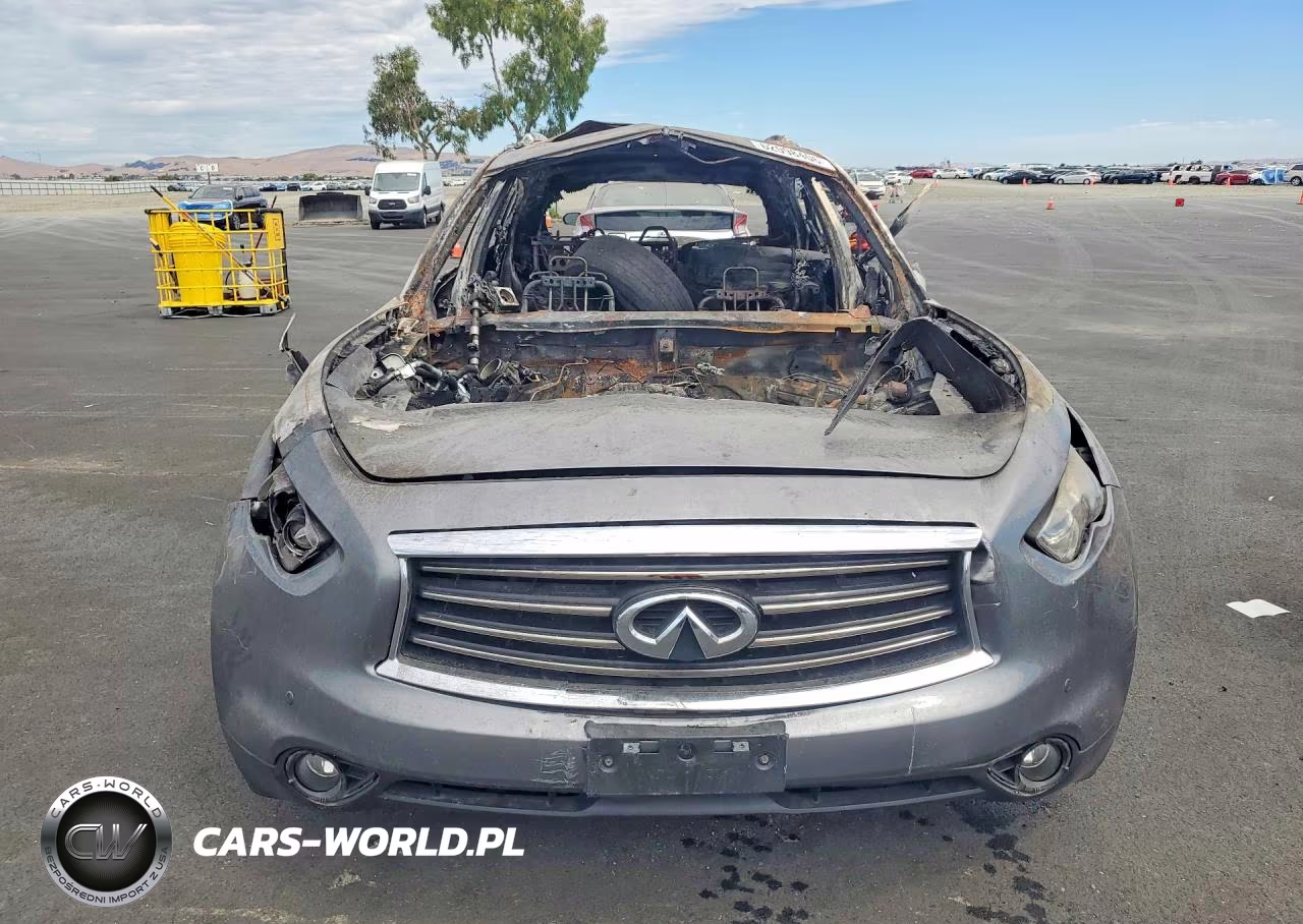 2014 Infiniti Qx70 Base VIN:JN8CS1MW8EM412201 - 5