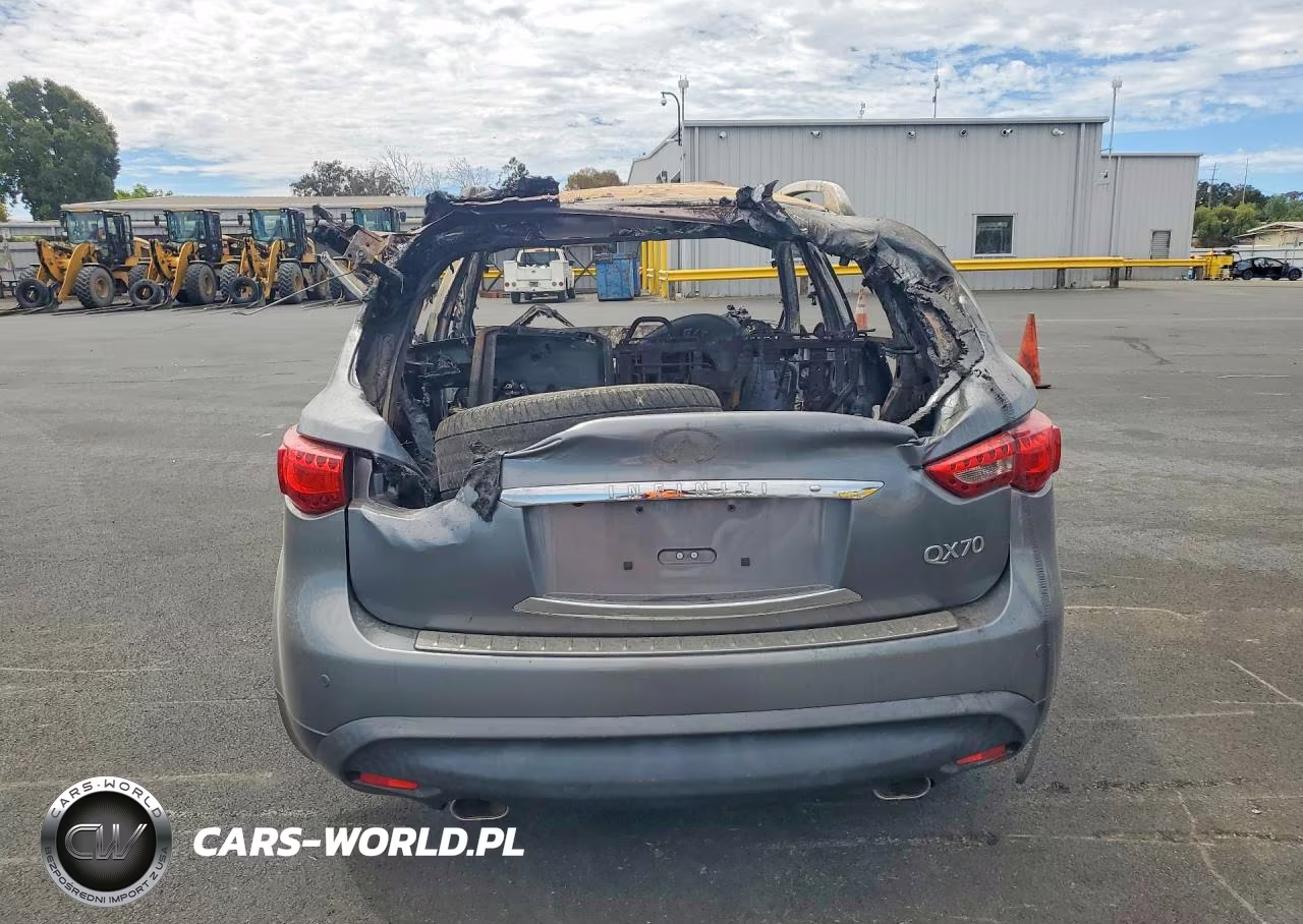 2014 Infiniti Qx70 Base VIN:JN8CS1MW8EM412201 - 6